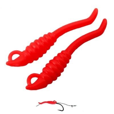 CarpRUs Pozycjoner Mouthsnagger Maggot Red 8szt.