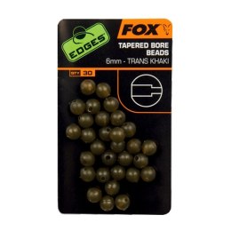 Fox Koraliki Tapered Bore Beads 6mm 30szt Khaki