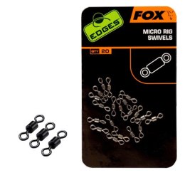 Fox Krętlik Micro Ring Swivels 20szt