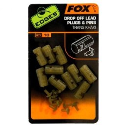 Fox Zestaw Drop Off Lead Plugs Pins 10szt
