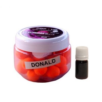 Warmuz Baits Kulki Pop Up 200ml 15mm Donald + dopalacz