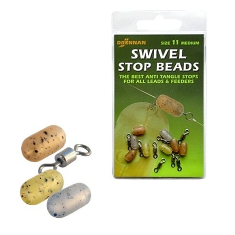 Drennan Krętlik Swivel Stop Beads Medium 8szt