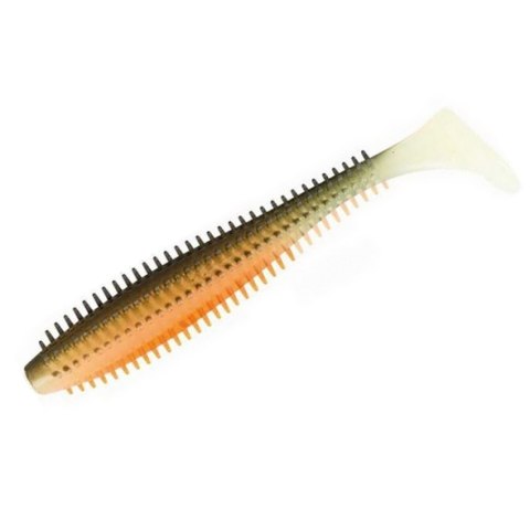 Fox Rage Spikey Shad 9cm Hot Olive Ripper