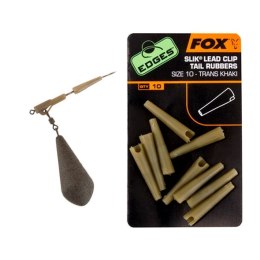 Fox Silk Lead Clip Tail Rubbers roz.10 10szt