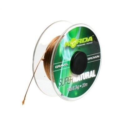 KORDA Plecionka Super Natural 25lb/20m GRAVEL