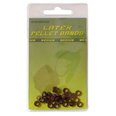 Drennan Gumki Do Przynęt Latex Pellet Bands S Brąz