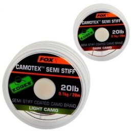 Fox Plecionka Camotex Semi Stiff Dark Camo 15lb 20m Coated