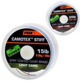 Fox Plecionka Camotex Stiff Dark Camo 15lb 20m Coated