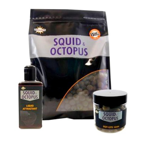 Dynamite Baits Hi-Attract Boilies Squid Octopus 10mm 1kg