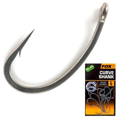 Fox Haczyki Arma Curve Shank Hooks 10szt 2