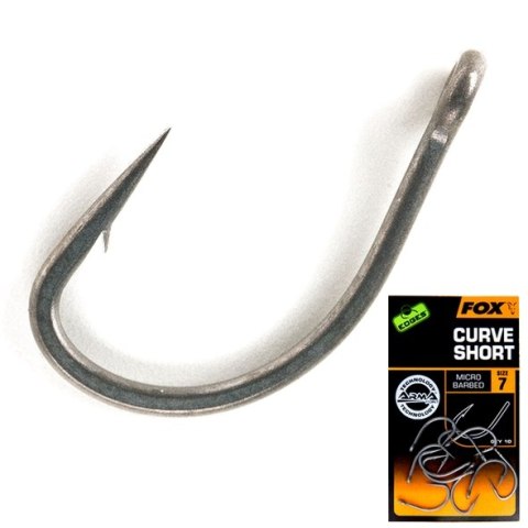 Fox Haczyki Arma Curve Shank Short 10szt 5