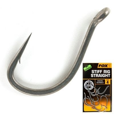 Fox Haczyki Arma Stiff Rig Straight Hooks 10szt 8