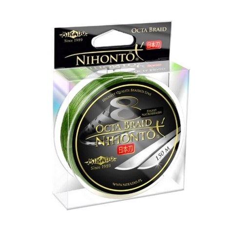 MIKADO Plecionka Green NIHONTO Fine Braid 0,12mm/150m + GRATIS