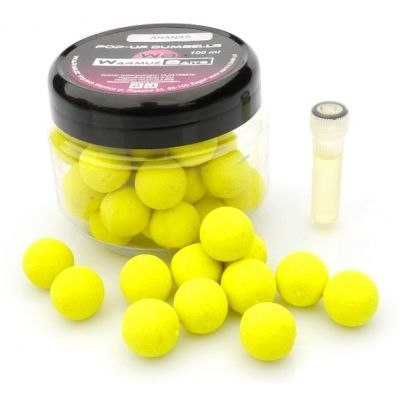 Warmuz Baits Kulki Pop Up 200ml 15mm Ananas