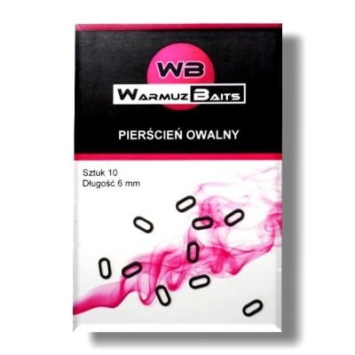 Warmuz Baits Pierścienie Owalne 6mm 10szt.