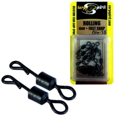 Carp Spirit Krętlik Do Montażu Fast Snap Sviwel 10szt.