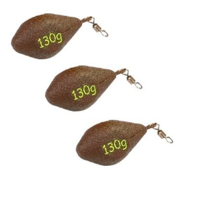 Mikado Ciężarek Tri-Flat z Krętlikiem Zielony 150g