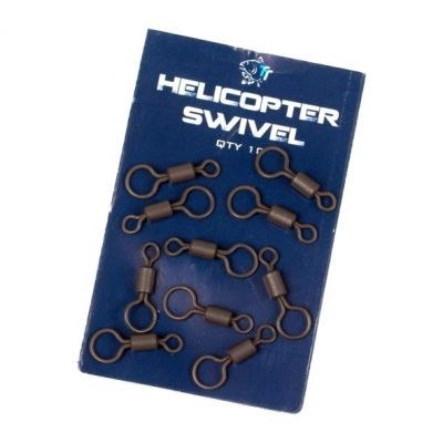 Nash Krętlik Helicopter Swivel Matowy 10szt.