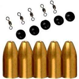Savage Gear Brass Bullet Kit 5g 5szt. Carolina Texas Rig