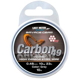 Savage Gear Carbon 49 Coated Grey 10m 0,48mm