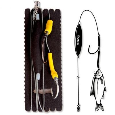 Black Cat Przypon Sumowy Hair Rig XL #6/0 200cm