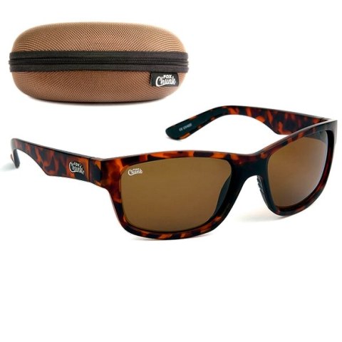 Fox Okulary Chunk Tortoise Shell Sunglasses Lens Brown