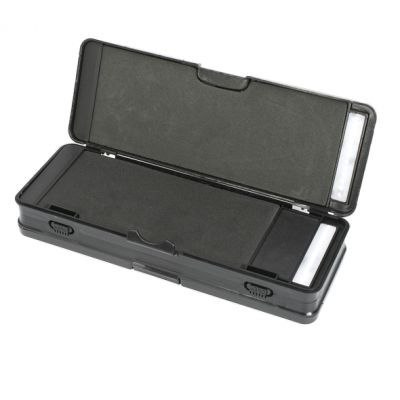 Mikado Piórnik Na Przypony Pudełko Portfel Czarne