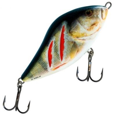 Salmo Wobler Slider 10cm 36g FL WRP Wounded Real Perch UV