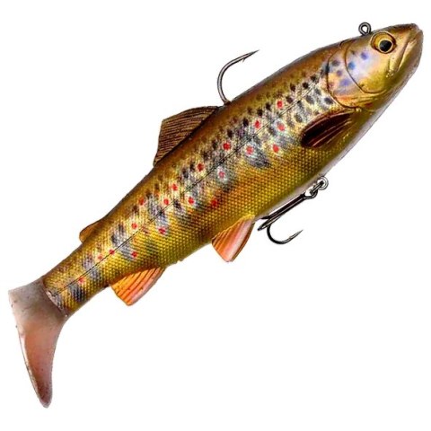 Savage Gear 4D Rattle Shad Trout 12,5cm 35g Dark Brown