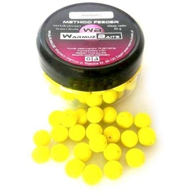 Warmuz Baits Kulki Pop UP 10mm Ananas Method Feeder