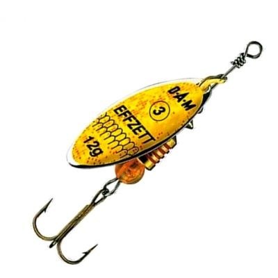 Dam Effzett Obrotówka Predator 3g r 0 Yellow Glitter