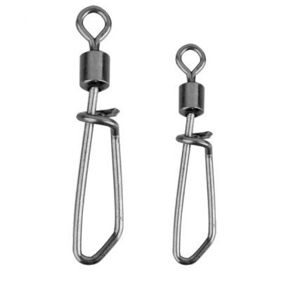 Savage Gear Krętlik Spin Swivel Snap M #6 26kg 10szt.