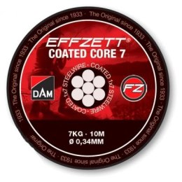 DAM EFFZETT Coated Core 7 Steel Trace 16kg 10m