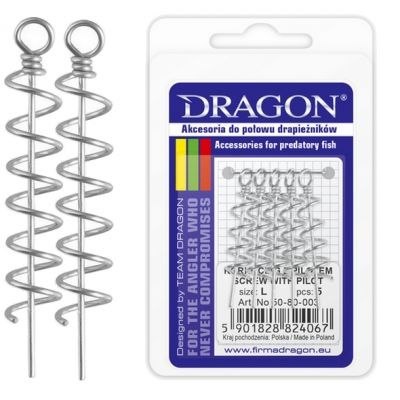 DRAGON Wkręt Korkociąg z Pilotem L 5szt.