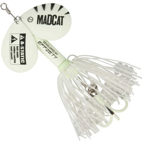 MadCat Fluo A-Static Rattlin Teaser Spinner 75g Glow