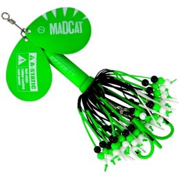 MadCat Fluo A-Static Rattlin Teaser Spinner 75g Green