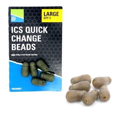 Preston ICS Łącznik Quick Change Dura Beads S 6szt.