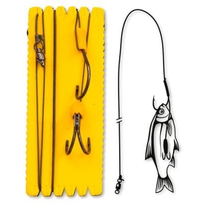 Black Cat Przypon Sumowy Ghost Double Hook Rig #7/0