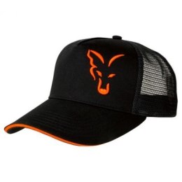 Fox Czapka Black Orange Trucker Cap