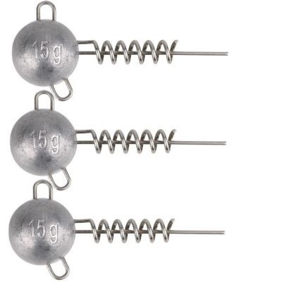 Mikado Jaws Główka z Wkrętem 15g 3szt. Cork Screw