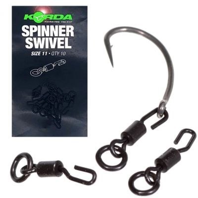 KORDA Krętlik Spinner Swivel 10 szt 11 Ronnie Rig