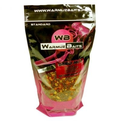 Warmuz Baits Truskawka Krem Seed Mix Ziarno Zanętowe 900g