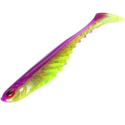 Berkley Ripper Ripple Shad 13cm Purple Chartreuse