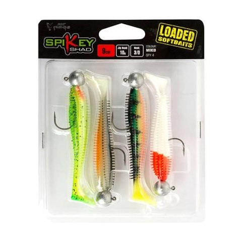 Fox Rage Loaded Spikey Shad 12cm 15g #5/0 Mix