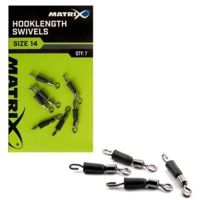 Matrix Krętlik Hooklenght Swivels 18 7szt