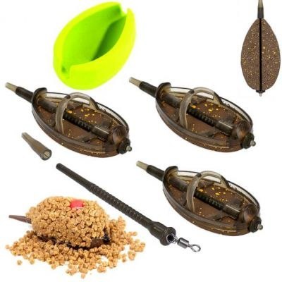 Mikado Koszyk Zanętowy Q.M.F. Douglas 3 x 40g Zestaw + Foremka