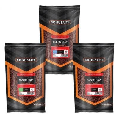 Sonubaits Feed Pellets 14mm Robin Red