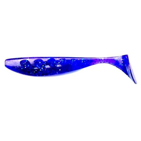 Fish Up Guma Wizzle Shad 3" Dark Violet Peacock Silver 8szt.