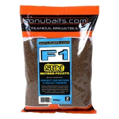 Sonubaits Feed Pellets 2mm F1 Stiki Method Feeder