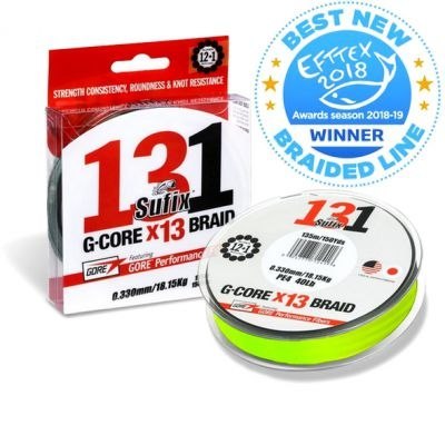 Sufix Plecionka 131 0,128mm 150m Neon G-Core Sufix Plecionka 131 0,128mm 150m Neon G-Core